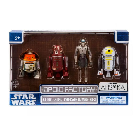 Disney Parks Star Wars: Ahsoka Droid Action Figure Set New With Box