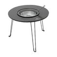 thumbnail image 2 of Table,Round Table Firewood Barbecue Table Stoves Outdoor Barbecue Tea Kit Tea Firewood Stoves Mewmewcat, 2 of 6