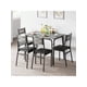 thumbnail image 1 of Dining mesa set para 4: small square mesa y 4 sillas - 5 - piece kitchen y dining room set para small spaces, 1 of 7