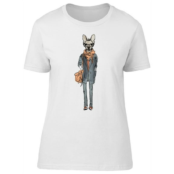 Cute Fashion Hipster Chihuahua T-Shirt Women -Image by Shutterstock, Female Small
