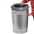 thumbnail image 5 of 31-Gallon Heavy-Duty Steel Trash Can with Handles and Lid, Rust-Resistant Garbage Bin for Outdoor, Yard, Garage, and Commercial Use, 5 of 8