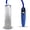 Blue, variant on LeLuv Magna Electric Penis Pump | LCD Smart White Handle | 9" Length x 1.75" Diameter Wide Flanged Cylinder