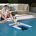 thumbnail image 2 of PawHut Dog Water Ramp, Floating Boat Ramp for Swimming Pets Up to 200 lbs, 2 of 10