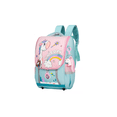 thumbnail image 1 of Mochila Primaria Escolar Con Kawaii Unicornio Verde con Rosa, 1 of 4