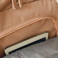 thumbnail image 4 of Youth Fashion Simple Solid Color School Bag High Capacity Organizer Travel Students Backpack Rucksack Leisure Campus Bag  백팩, 4 of 7