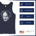 thumbnail image 6 of Larry The Three Stooges Tank Top American Legends Moe Howard Curly Shemp 3 Wise Guys Retro Classic Trio Men's Top, 6 of 7