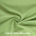 thumbnail image 2 of Ntbay Premium 1800 Series Microfiber Twin Flat Sheet with 4 inches Hem, Ultra Soft and Breathable Top Sheet, 66x96 inches, Sage Green, 2 of 5