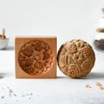 thumbnail image 3 of Worallymy Molde de Galletas de Madera Natural Molde de Galletas en Relieve de Madera Prensa de Pastelería Suministros de panadería, Tipo 7 Worallymy JD735800531, 3 of 7