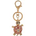 thumbnail image 1 of Cute Tiny Heart Teddy Rabbit Keychain For Women Girl Cartoon Anime Key Chain On Bag Jewelry Gift for the Year of the Rabbit, 1 of 5