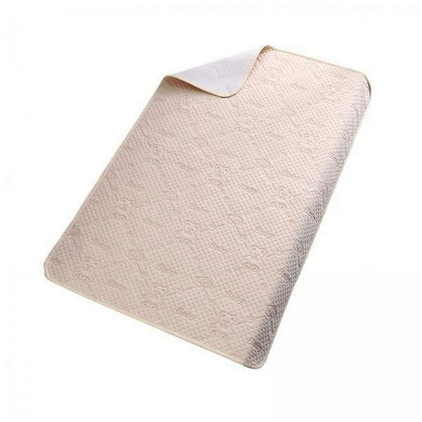 Almohadillas reutilizables pañales ropa de cama almohadillas para mojar la cama para ancianos bebé oso 2 piezas