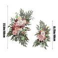 thumbnail image 3 of YOHAVEN Artificial Flower Decoration Set, Wedding Arch Flower Signboard Welcome Table Decor, Silk Floral Arrangement for Ceremony Reception Party Photography Decor, 3 of 6