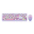 thumbnail image 1 of Sidaley Dulce color mezclado lindo portátil 2,4 Ghz teclado inalámbrico ratón conjunto chica Universal escritorio Notebook Oficina teclado y ratón Juegos de teclado y mouse para computadora No. 4, 1 of 5