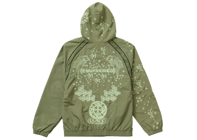 ジャケット・アウター supreme AOI Glow-in-the-Dark TrackJacket Supreme AOI Glow-in-the-Dark Track Jacket Black Men's - SS22 - US