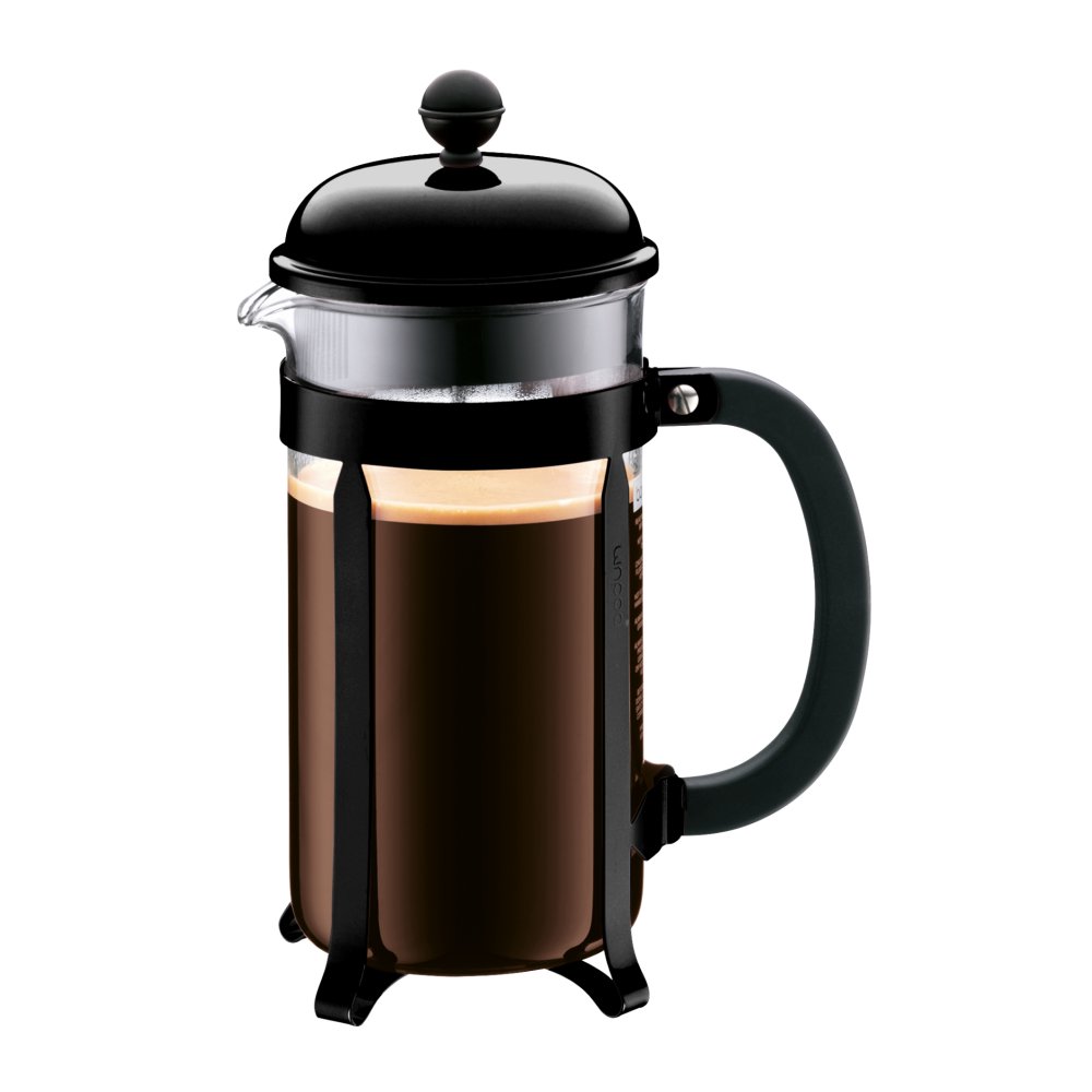 Bodum Chambord French Press Coffee Maker with Borosilicate Glass Carafe