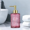 thumbnail image 4 of Weloille 3D Textured Liquid Dispenser Bottle 1 Piece, Leak-Proof Refillable Travel Size Container, BPA-Free Food-Grade Lotion Shampoo Bottle for Travel, Bathroom & Daily Use, 4 of 6