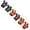 Black 1PCS & Green 1PCS & Orange1 1PCS & Orange2 1PCS & Orange3 1PCS & Orange4 1PCS, variant on jiaxiM 4 Pairs Halloween Socks, Fuzzy Socks, Cozy Fall Mid‑Calf Socks, Soft Plush Fabric, Stretchy Cuff, Warm Loungewear Socks For Holiday Daily Indoor Use