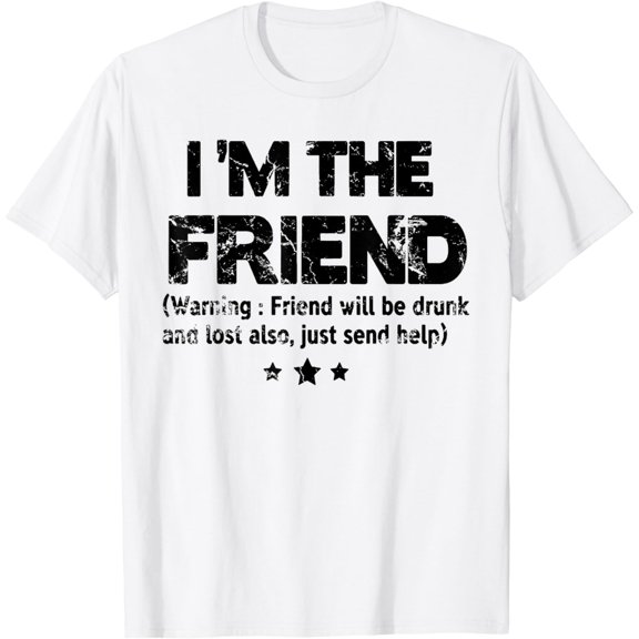 if lost or drunk please return to my friend Couple T-Shirt