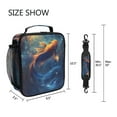 thumbnail image 5 of ALAZA Magical Fish Lunch Box Insulated Lunch Bag Reusable Thermal Cooler Tote School Picnic, 5 of 6
