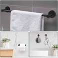 thumbnail image 2 of Juego de Accesorios de Baño Ganchos para Toallas, Toallero + Portarrollos para Papel + Toallero Barra + 7 Gancho de Acero Inoxidable, para Familia, Hotel, Bar, 2 of 4
