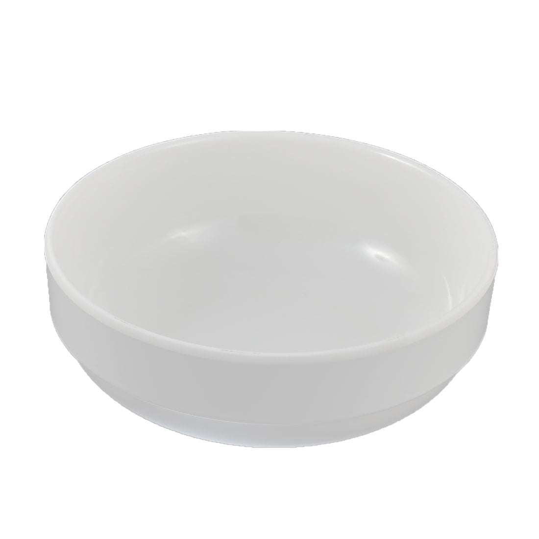 Kitchen Plastic Soup Porridge Food Noodle Rice Bowl White 16cm x 6.5cm