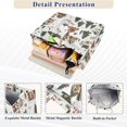 thumbnail image 3 of FORMRS Womens Corduroy Tote Bag Crossbody Shoulder Handbag with Pocket, Brown Christmas House, 3 of 7
