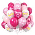 thumbnail image 1 of Yanonmyfd 60PC Rainbow Balloons Set, Colorful Balloons, 12 Inch Bright Color Yellow Orange Hot Pink Teal Blue Confetti Balloon Helium for Rainbow Wedding Day Birthday Party decorations,Mom, 1 of 30
