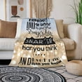 thumbnail image 3 of Pacific Sunrise at Lanikai Beach Throw Blanket Hawaii Blanket Super Soft Flannel Throw Blanket Lightweight Plush Fuzzy Bed Blanket for Bedding Sofa and Travel 40"X50", 3 of 6