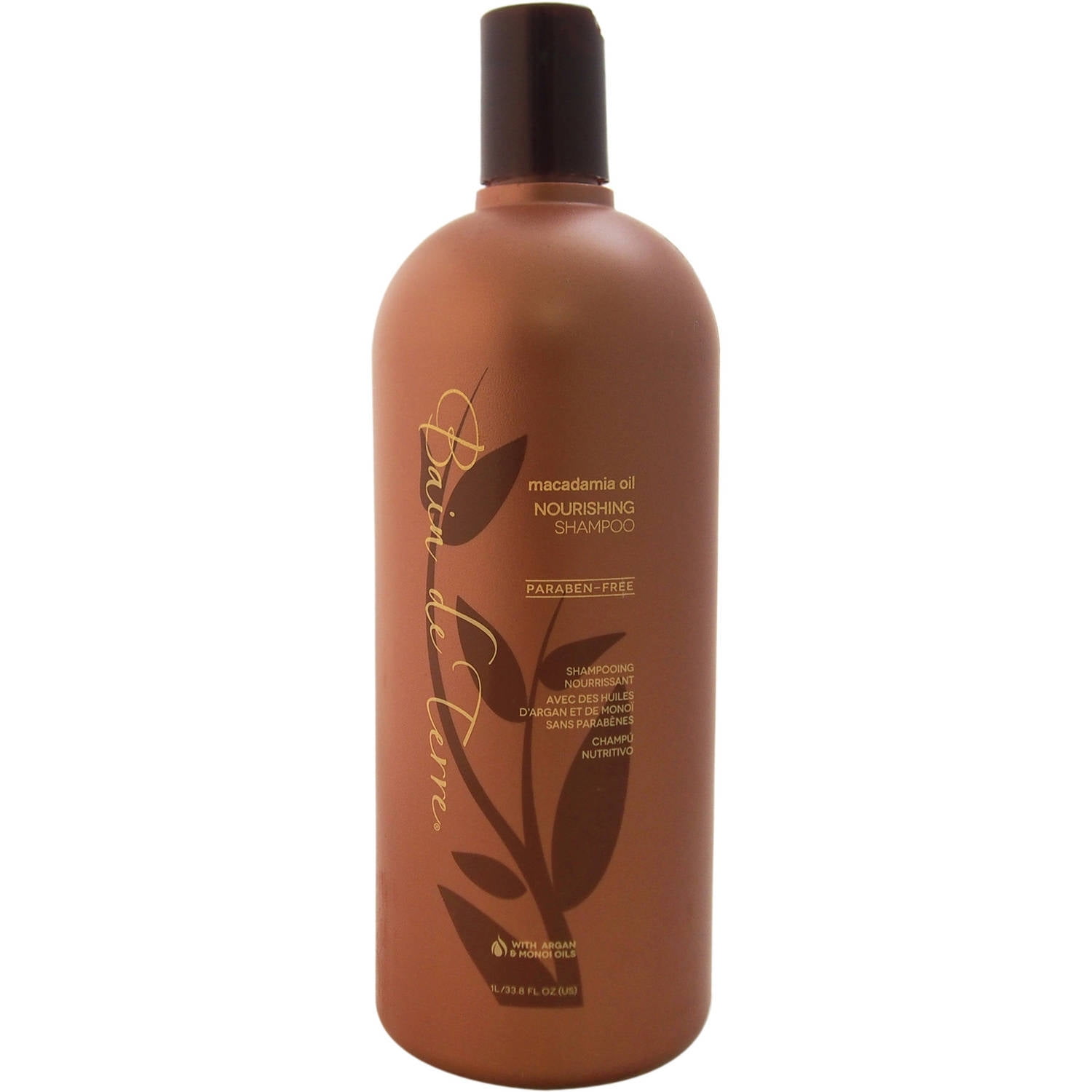 Macadamia Oil Nourishing Shampoo by Bain de Terre for Unisex, 33.8 oz