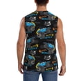 thumbnail image 4 of Balery Cool Off-Road Vehicle Camisetas sin mangas para hombre, absorbe la humedad y protege contra el mal olor.-3X-Large, 4 of 7