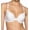 White, variant on Women's Vanity Fair 2131101 Ego Boost Jacquard Push Up Bra (Faded Denim Jacquard 34A)