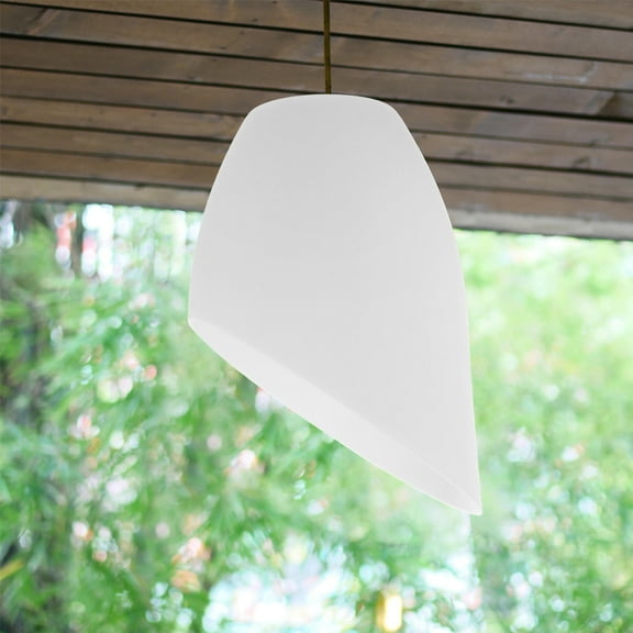 LEORX Horseshoe Plastic Lamp Cover Decorative White 5Pcs 5.34X4.32X1.65In