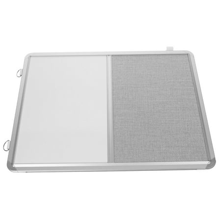 IFANLANDOR Decorative Bulletin Board Felt Fabric White For Students 1Pack