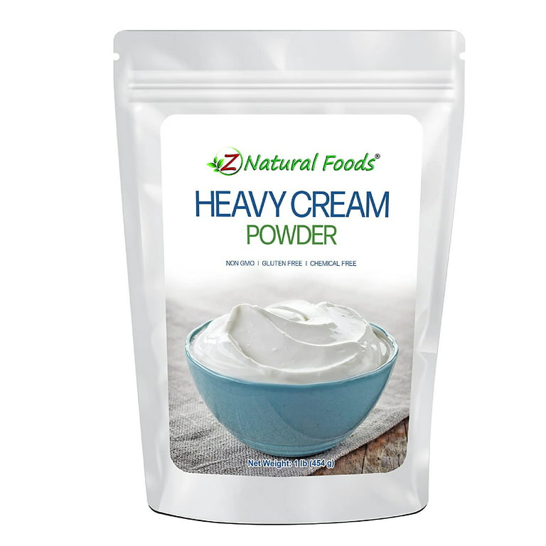 Heavy Cream Powder Storing and Using 