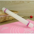 thumbnail image 3 of Agiferg Non-stick Fondant Roller Silicone Rolling Pin Cake Pastry Cooking Baking, 3 of 5