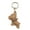 Coffee, variant on Fashionable PU French Bulldog Keychain Lovely Charm Key Holder Ornament Decors for Pet Lovers and Trendsetters
