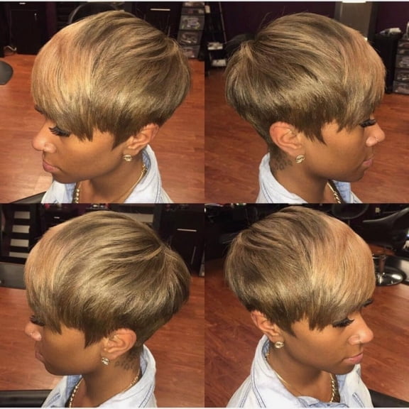 Short Hairstyles for Women Natural Pixie Wigs Synthetic Wigs for Women Short Pixie Cut Wigs Replacement Wigs A1