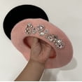 thumbnail image 4 of ZSQDM French Style Beret Hat for Women Beret Hats For Women Wool French Hat Lady Winter Women Painter Hat Beanie Cap Fashion Accessories Womens Classic Knit Beret Cap, 4 of 5