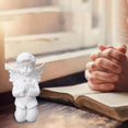 thumbnail image 3 of Resin Cute Cupid Angel Crafts Creative Cherubs Statue Desktop Decoration Collection Window Props Memorial Sculpture Religious Gift, 3 of 6