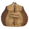 thumbnail image 1 of Jardín que abraza estatua de animal Escultura de poliresina Patio al aire libre Artesanía de césped Accesorios de jardín de hadas Decoración Erizo Sunnimix Figuras al aire libre, 1 of 8