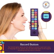 Special Supplies AAC Device for Kids and Adults – 12 Talking Buttons for Speech Therapy – Talker Buddy for Non Verbal Communication Tool with Storage Bag