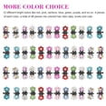 thumbnail image 6 of EEEkit Hair Claw Clips, 96pcs Mini Hair Clips No-Slip Grip Jaw Clips Glitter Teeth Clip, Hair Bangs Pin Crystal Rhinestone Metal Clamps Mix Colored Flower Hair Accessories for Women Girls, 6 of 9