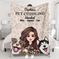 thumbnail image 1 of Couverture Câlin pour Animaux - Couverture Personnalisée pour Chat, 1 of 7
