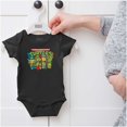 thumbnail image 5 of Teenage Mutant Ninja Turtles Logo Romper Boys or Girls Infant Baby Brisco Brands 12M, 5 of 6