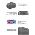 thumbnail image 3 of Bluetooth Speaker Portable Mini Rgb Color Lights Dual Speakers Wireless Subwoofer For Outdoor, 3 of 5