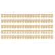 thumbnail image 1 of 100PCS Brass Insert Wear Resistance Anti Corrosion Burr Free Knurled Threaded Insert for 3D Printer M4x8x6, 1 of 5