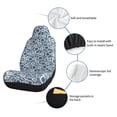 thumbnail image 4 of Uemuo Sunflowers Pattern Car Seat Covers for Front Seats Waterproof Seat Covers for Cars, Universal Auto Front Seats Protector Fits for Car-1, 4 of 6