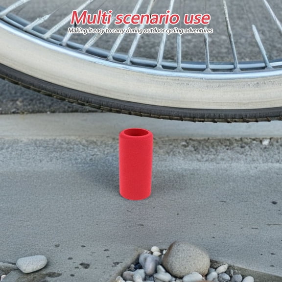 Hemoton Bike Tire Inflator Cover Sponge Sleeve Portable Bike Pump Sleeve Bike Inflator Sleeve Cycle Pump Sleeve Tire Pump Sleeve Tire Pump Cover