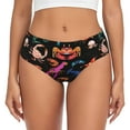 thumbnail image 1 of Fotbe Animals Under Water Calzones Estampados para Mujer – Ropa Interior de Algodón, Cómoda, Suave y Elástica-3X-Large, 1 of 6