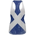 thumbnail image 2 of Scottish Flag Distressed Grunge Scotland All Over Womens Work Out Tank Top Multi SM, 2 of 2