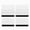 White, variant on YEMNPIOS 12 Pcs Squeegee for Vinyl Decal 4 Inch Black Felt Edge Scraper Tool for Car Sticker White